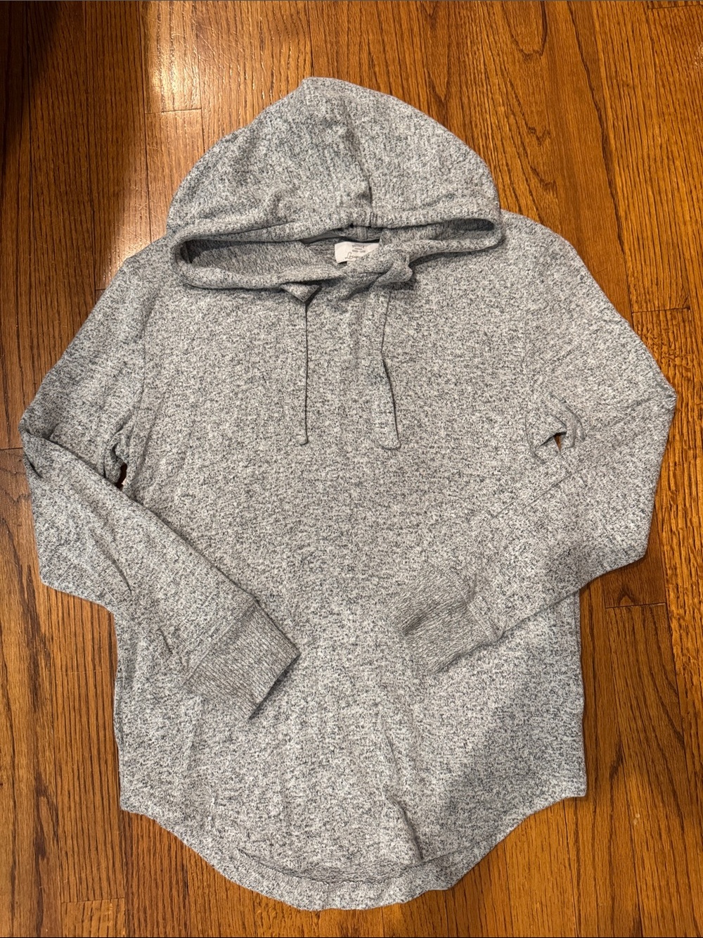 Fat Face Gray Hooded Pullover Sweatshirt